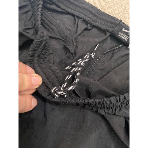 Vintage 90s Nike Men Size XL Windbreaker Pants Jogger Black Red Swoosh - Picture 10 of 10